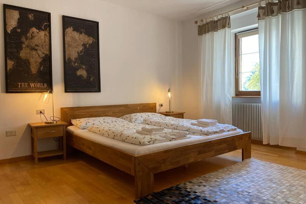 Grosse Wohnung Mit Garagenparkplatz Fiè Exterior foto